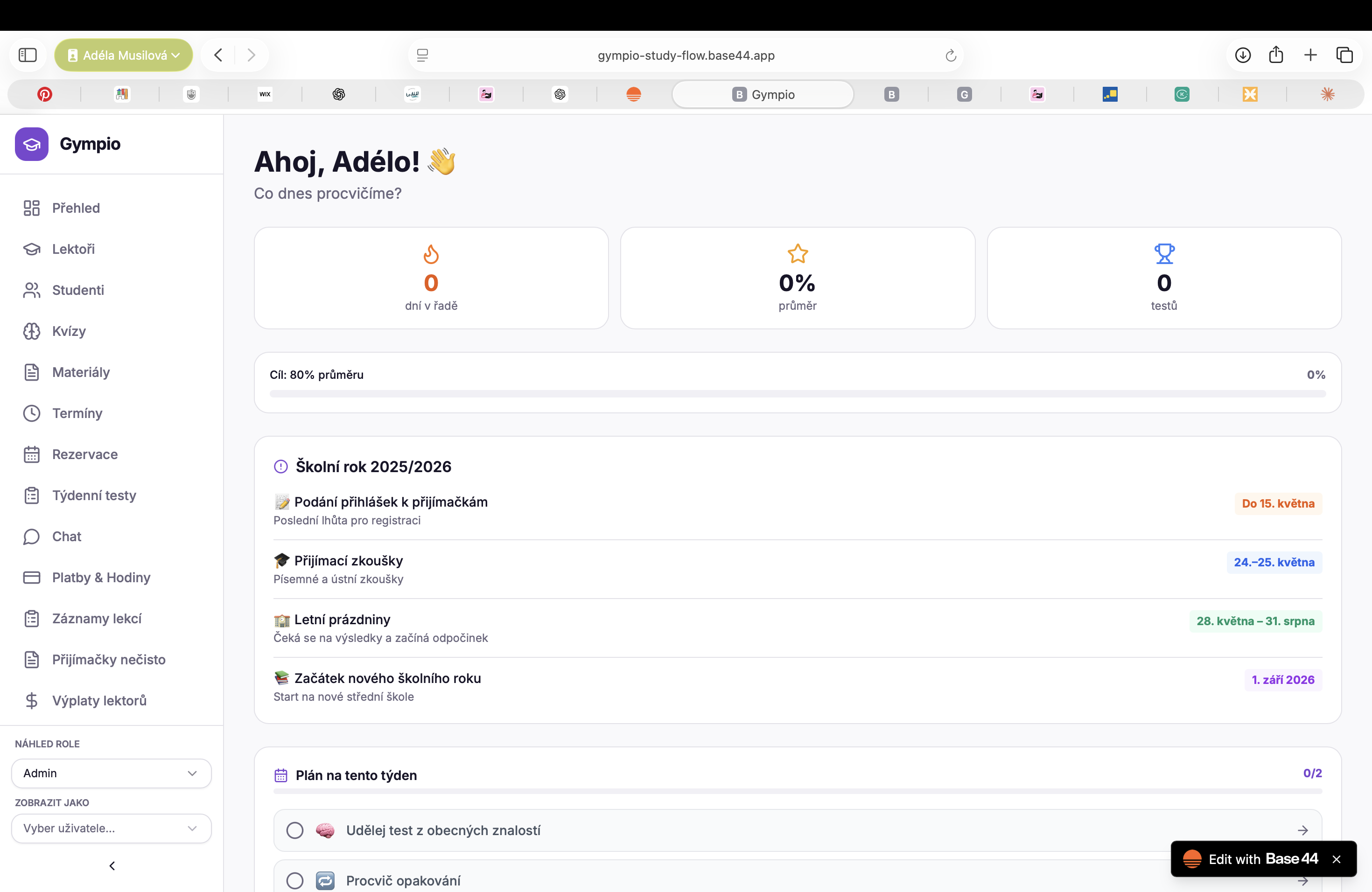 Gympio Academy  template preview