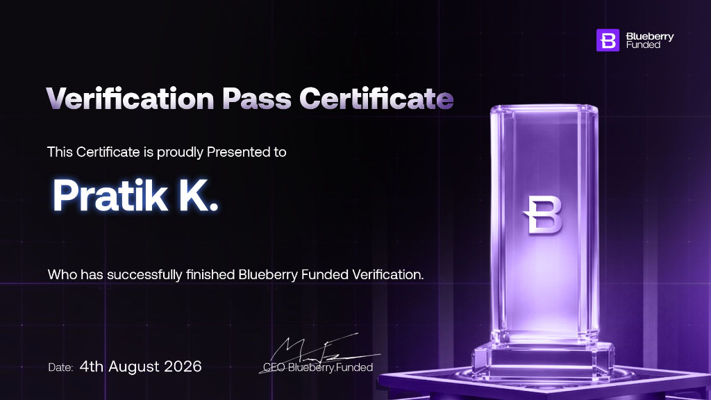 Blueberry Funded Verification Pass