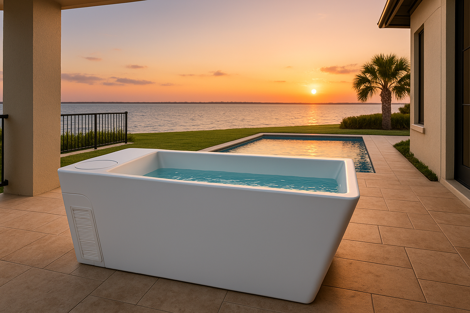 Haven One all-in-one cold plunge tub