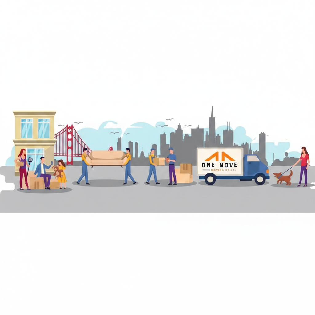 One Move Movers - Professional Bay Area Movers