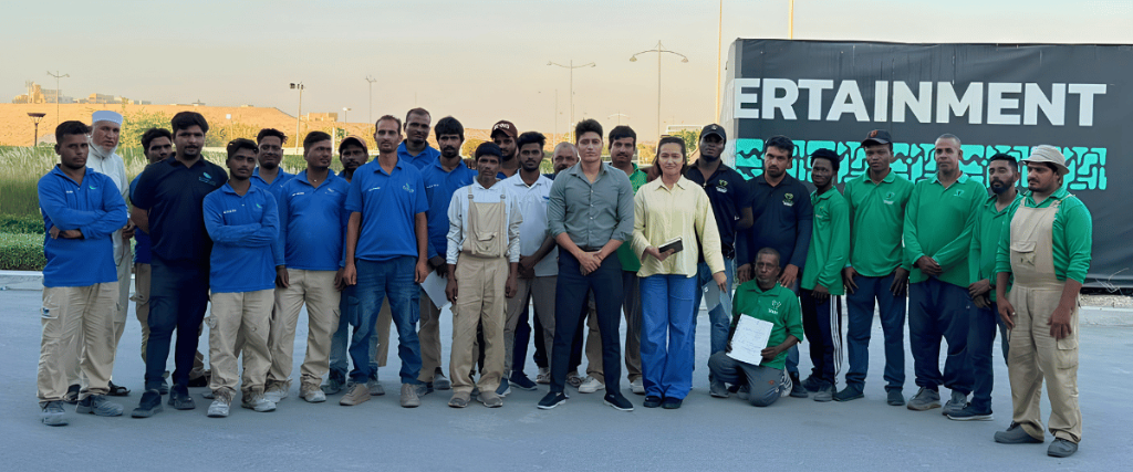 Bluescape Swimming Pools team in Dubai