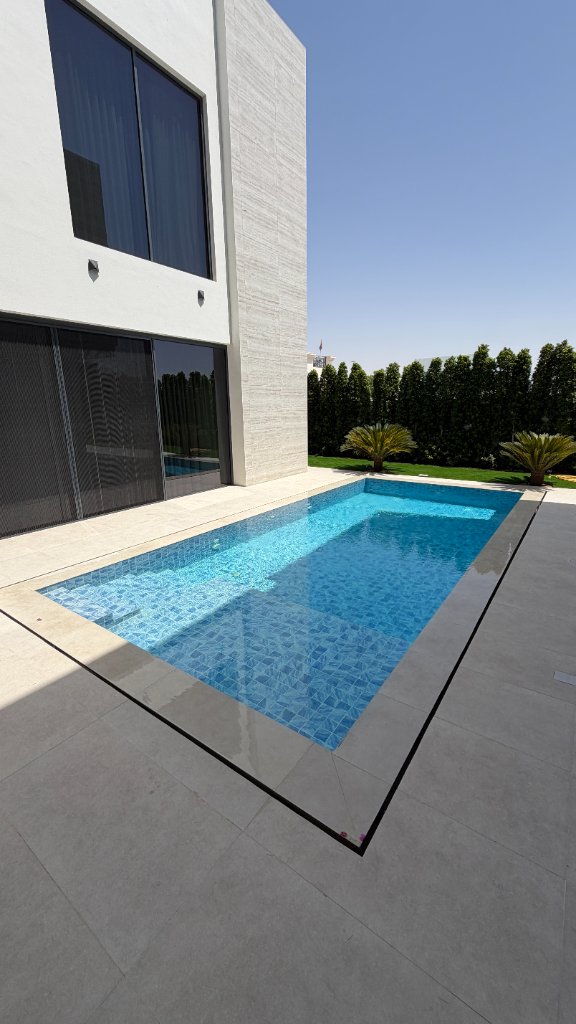 Swimming pool design and approval planning for Dubai villa project