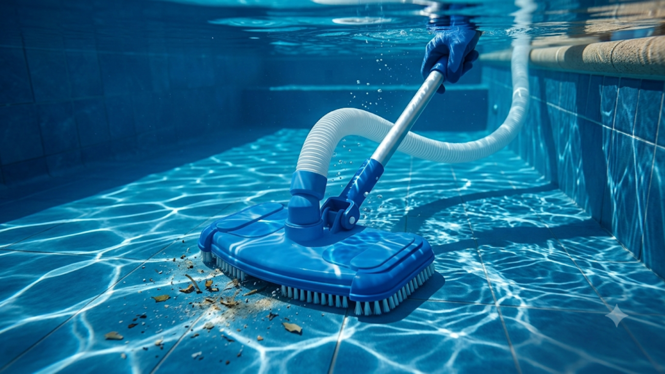 Swimming pool vacuuming service in Dubai
