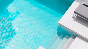 Fiberglass pool project in Sport City Dubai by Bluescape
