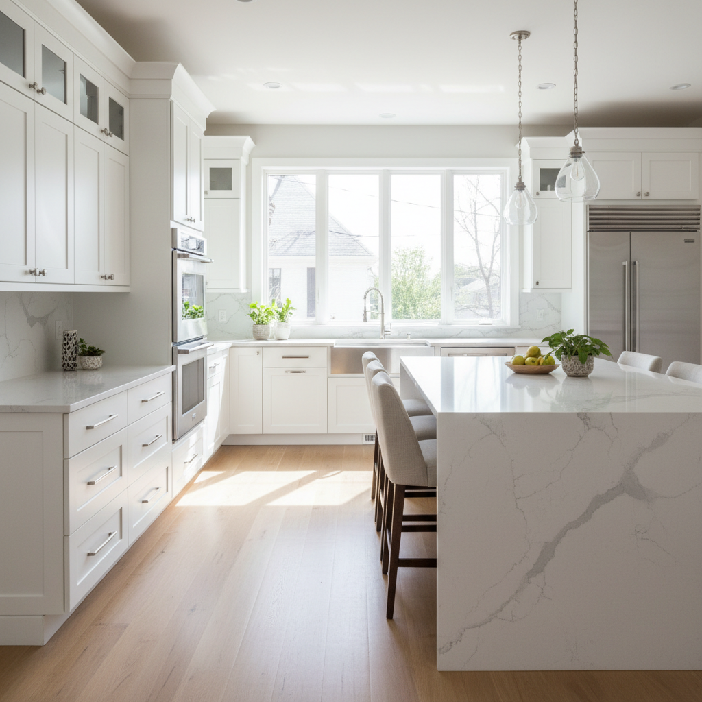 Newly remodeled kitchen