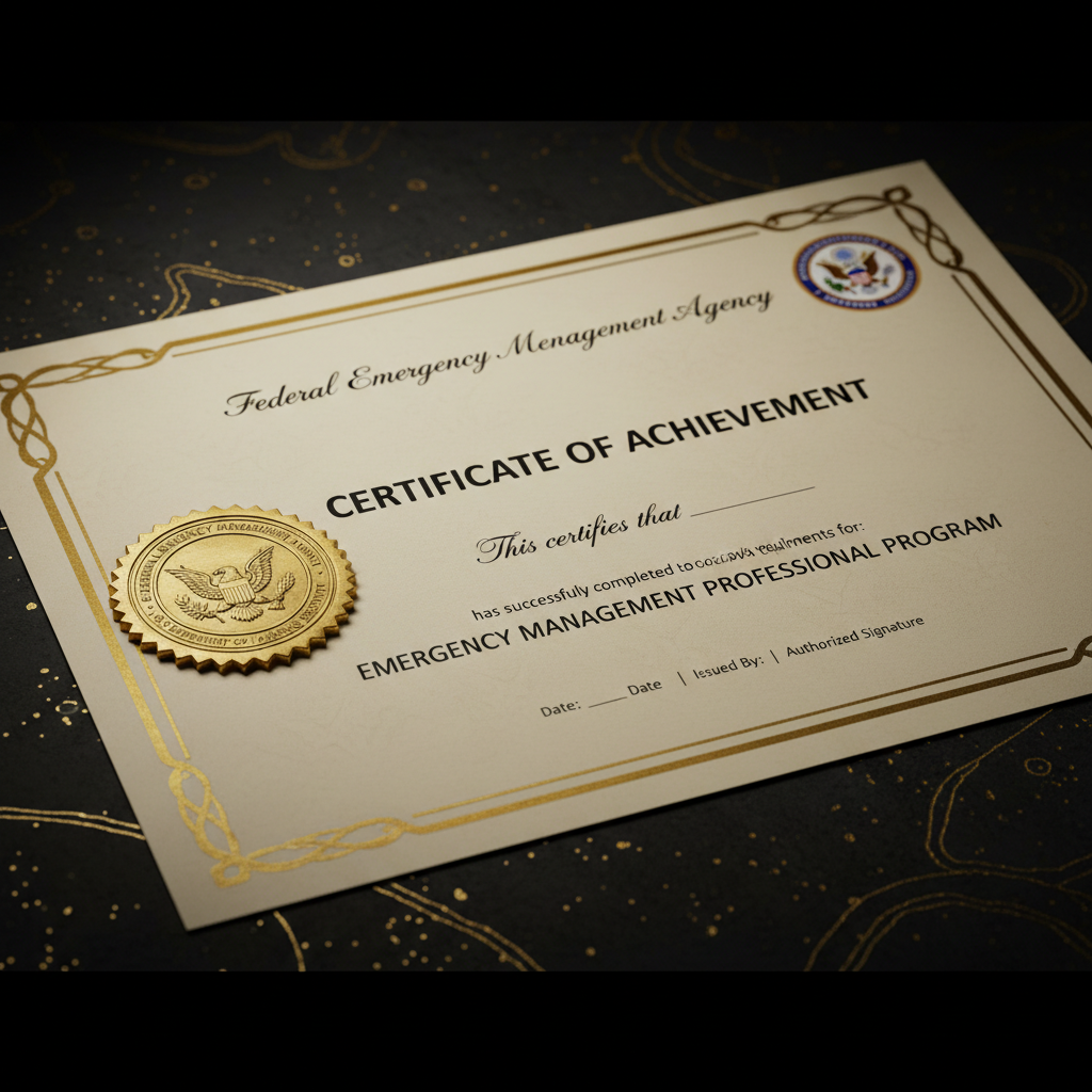 FEMA National Emergency Management University Certificate