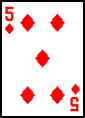 5 of diamonds