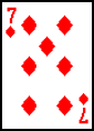 7 of diamonds