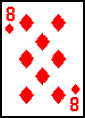 8 of diamonds