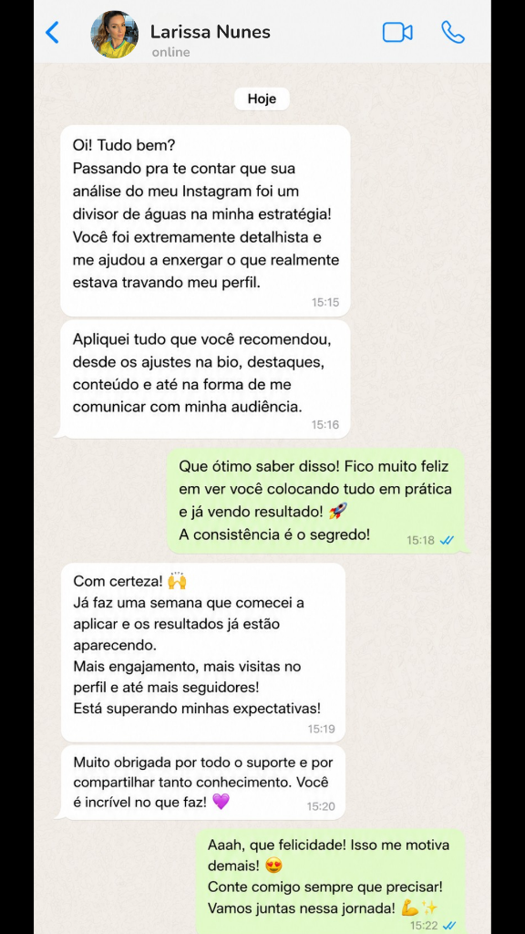 Depoimento de Larissa Nunes