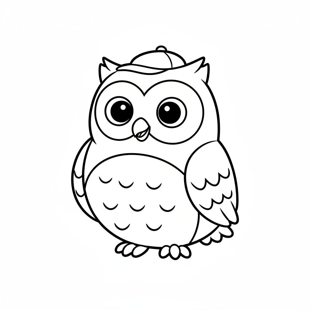 Owl on Branch
