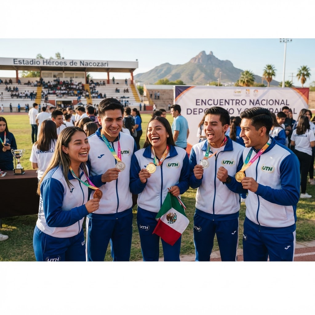 UTHermosillo hace historia con cosecha de medallas en el 1er Encuentro Nacional Cultural y Deportivo