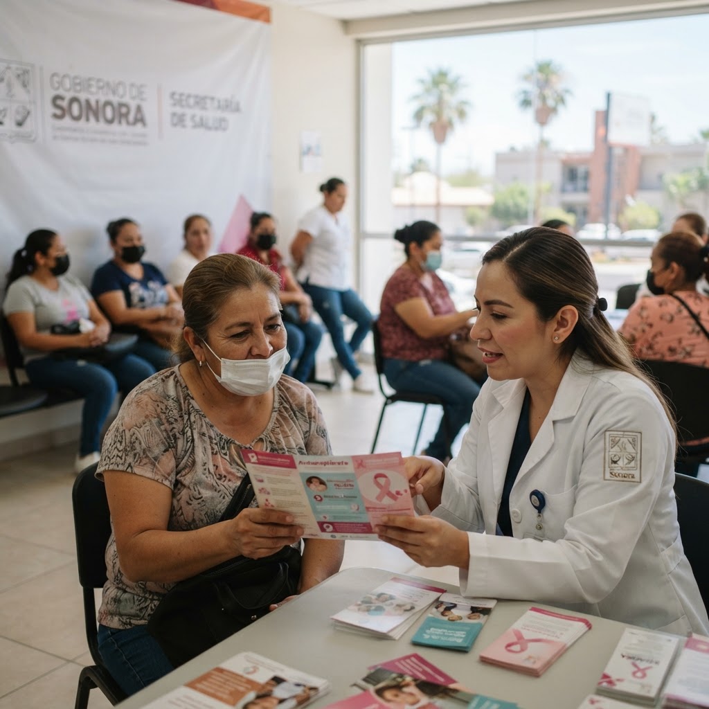 Llama Gobierno de Sonora a la detección oportuna del cáncer