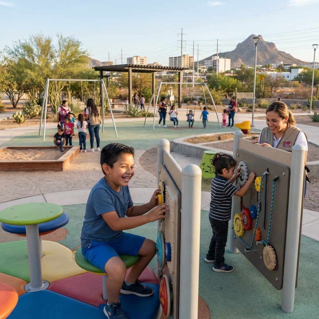 Hermosillo tendrá en noviembre el primer parque para niños con autismo en Sonora