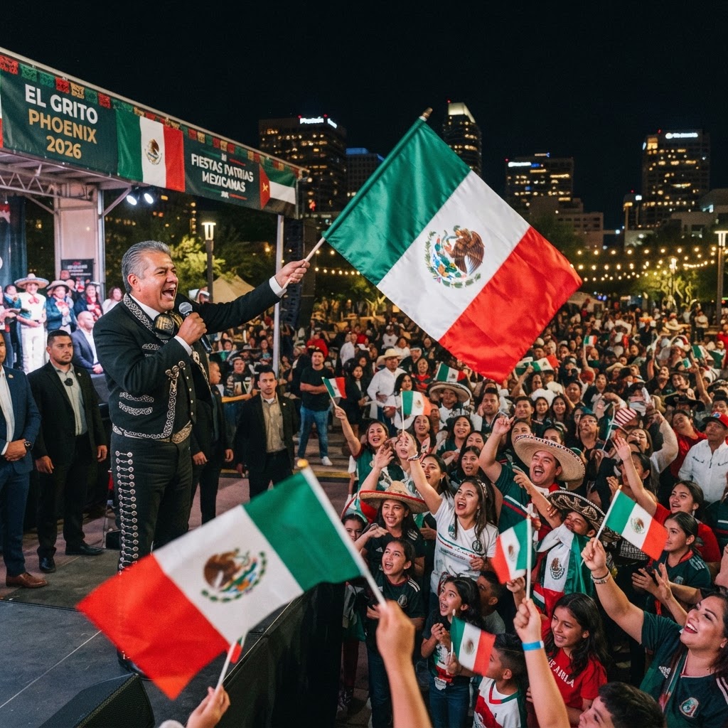 El Grito Phoenix 2026: celebra las fiestas patrias mexicanas en Arizona