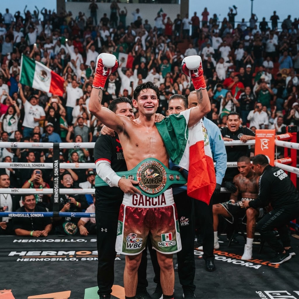 Retiene Ryan García su título welter ante Benn