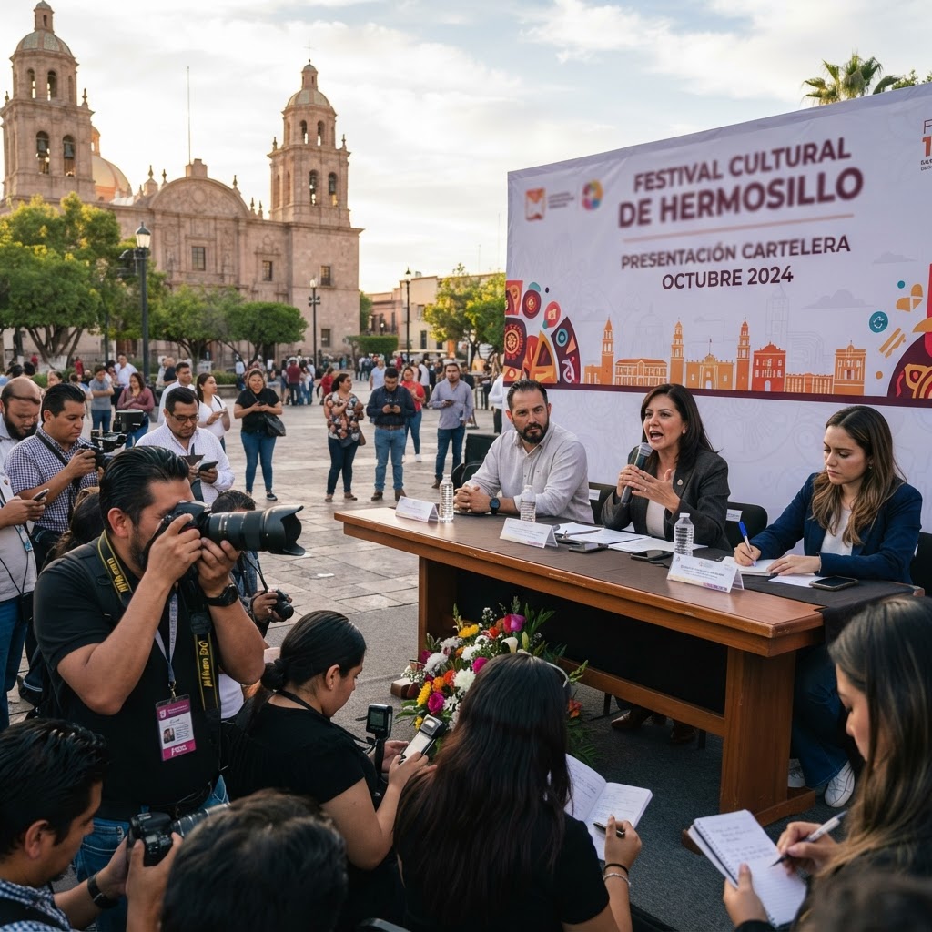 Festival Cultural de Hermosillo anuncia cartelera para octubre