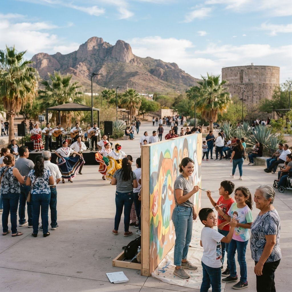 Impulsan cultura y convivencia en el Cárcamo H Cerro Colorado