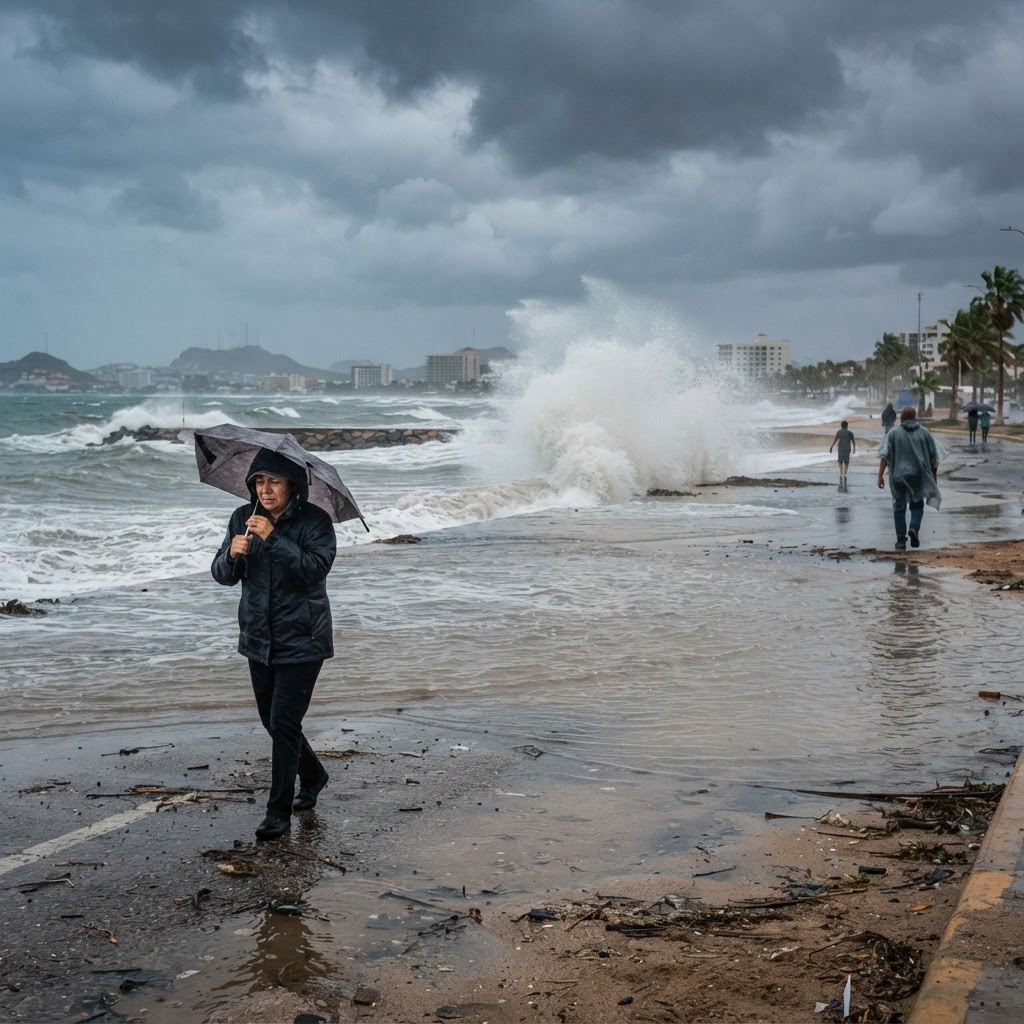 Huracán ‘Rachel’ HOY 4 de octubre: Se aleja de México, pero mantiene LLUVIAS y fuerte oleaje