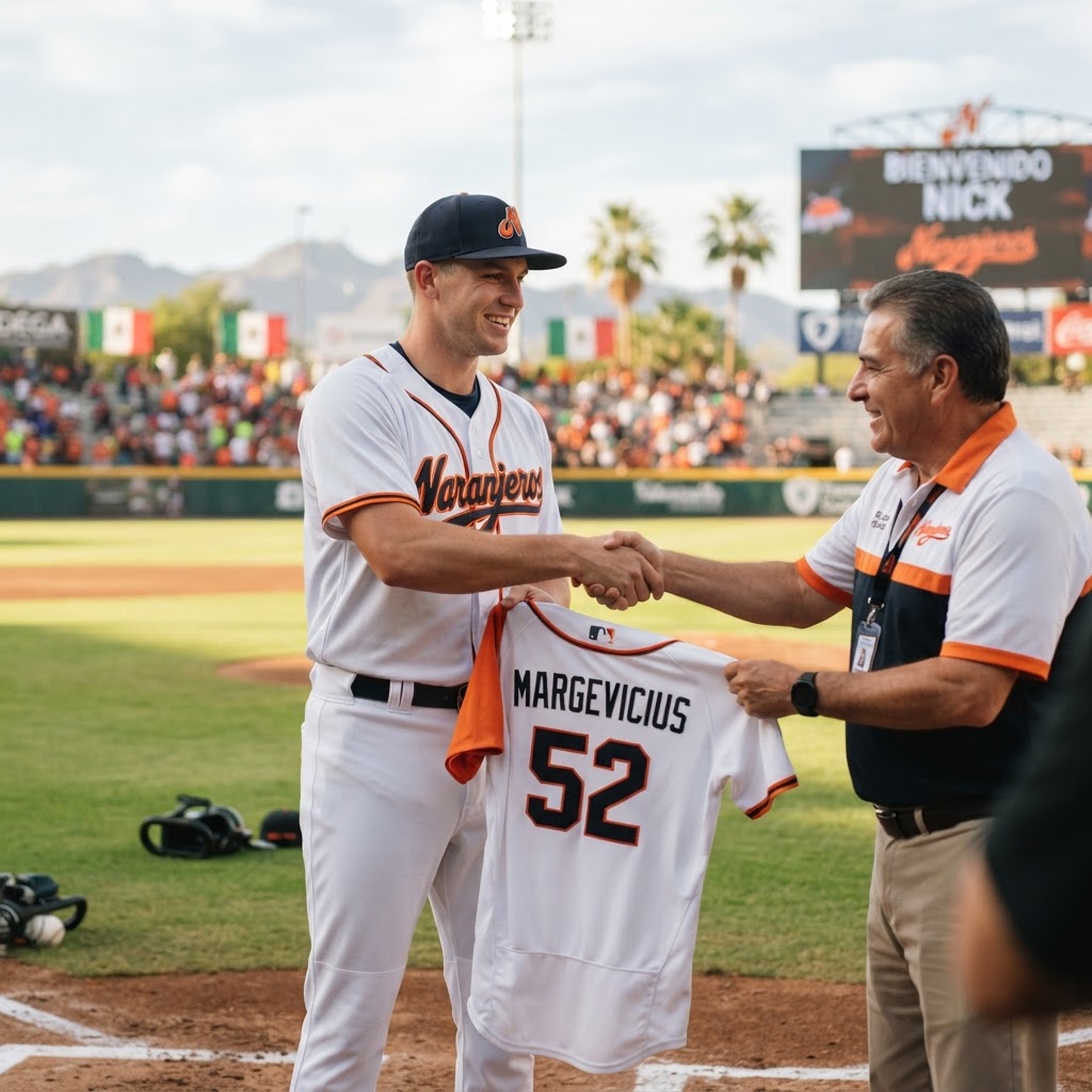 Naranjeros refuerzan su pitcheo con Nick Margevicius