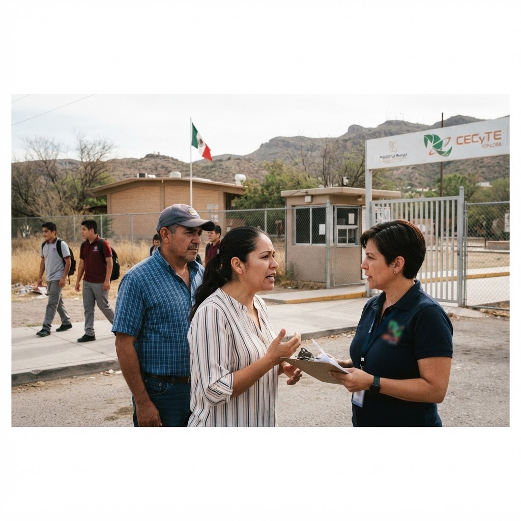 Cecyte Sonora investiga agresión escolar en plantel La Manga