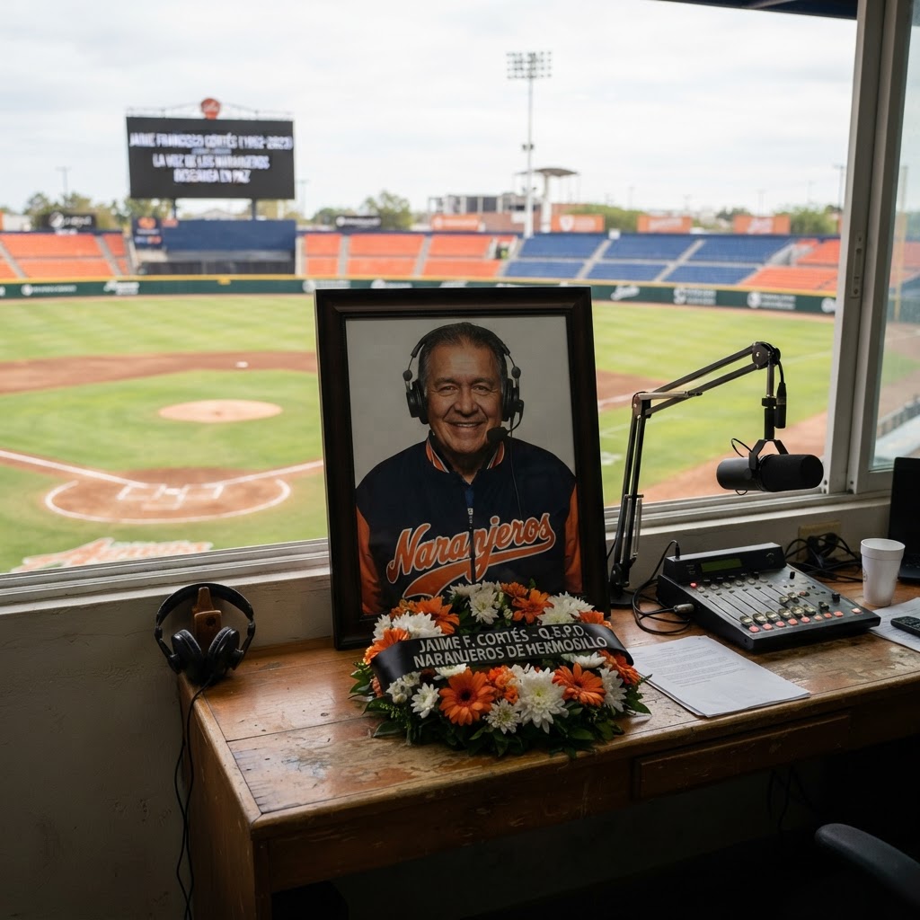 Muere Jaime Francisco Cortés, histórica voz de los Naranjeros de Hermosillo