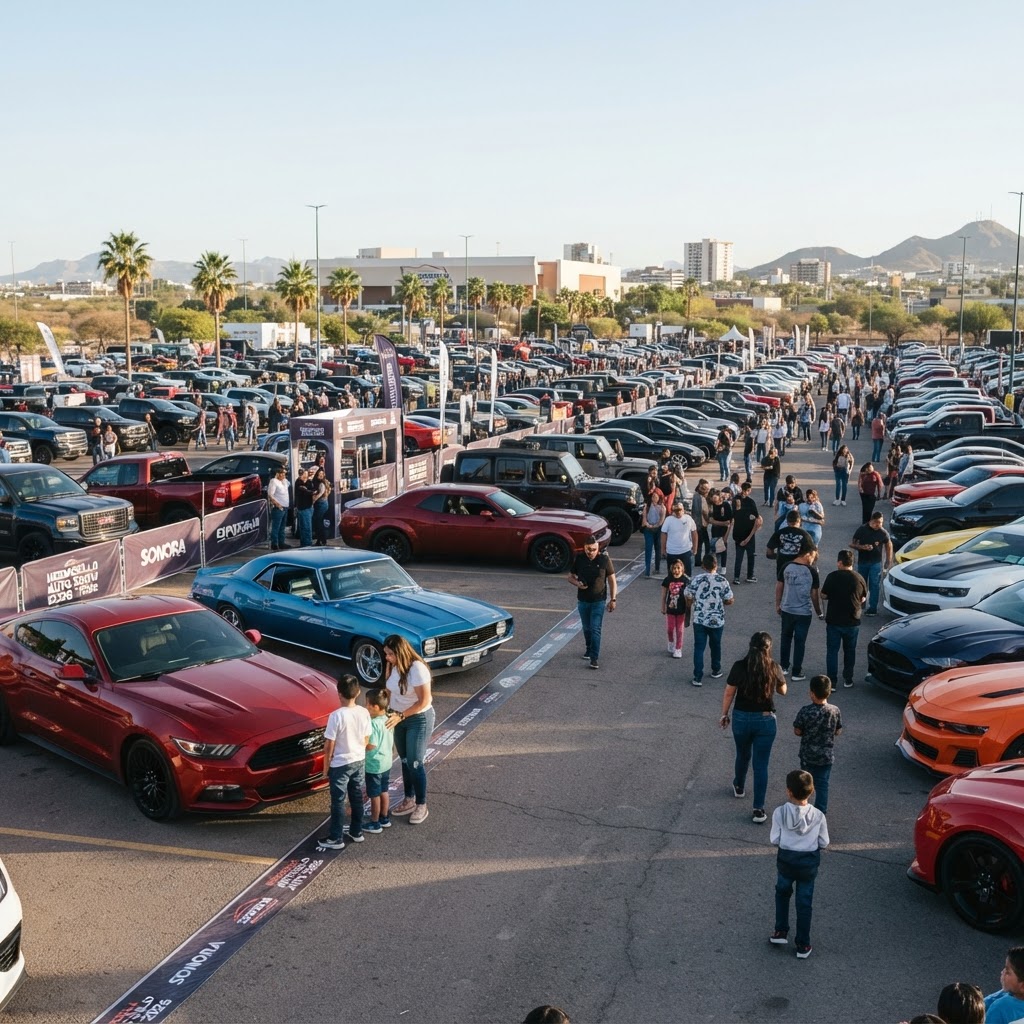 Expo Auto Show 2026 en Hermosillo, ¡con más de 100 vehículos!