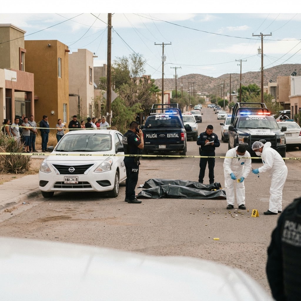 Agresión armada deja dos personas sin vida al norte de Hermosillo