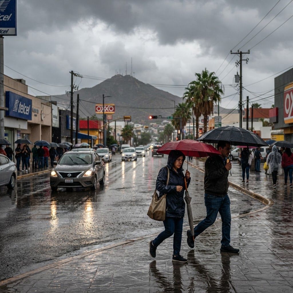 Clima en Sonora: Conagua advierte chubascos hoy sábado 24 de octubre 2026