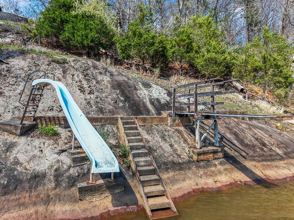 Slide and diving board