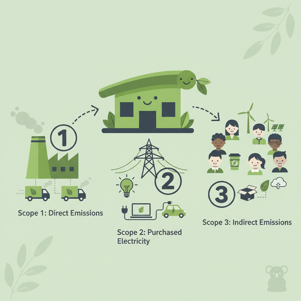 Navigating Scope 1, 2, and 3 Emissions: A Guide for Australian SMEs