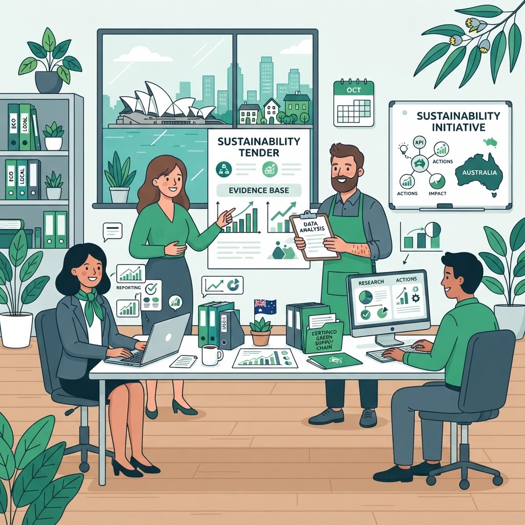 From Carbon Data to Contract Wins: A Practical Guide to Sustainability Tender Success for Australian SMEs