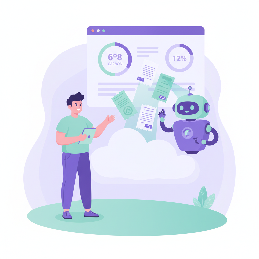 AI agents extracting data from bills and receipts