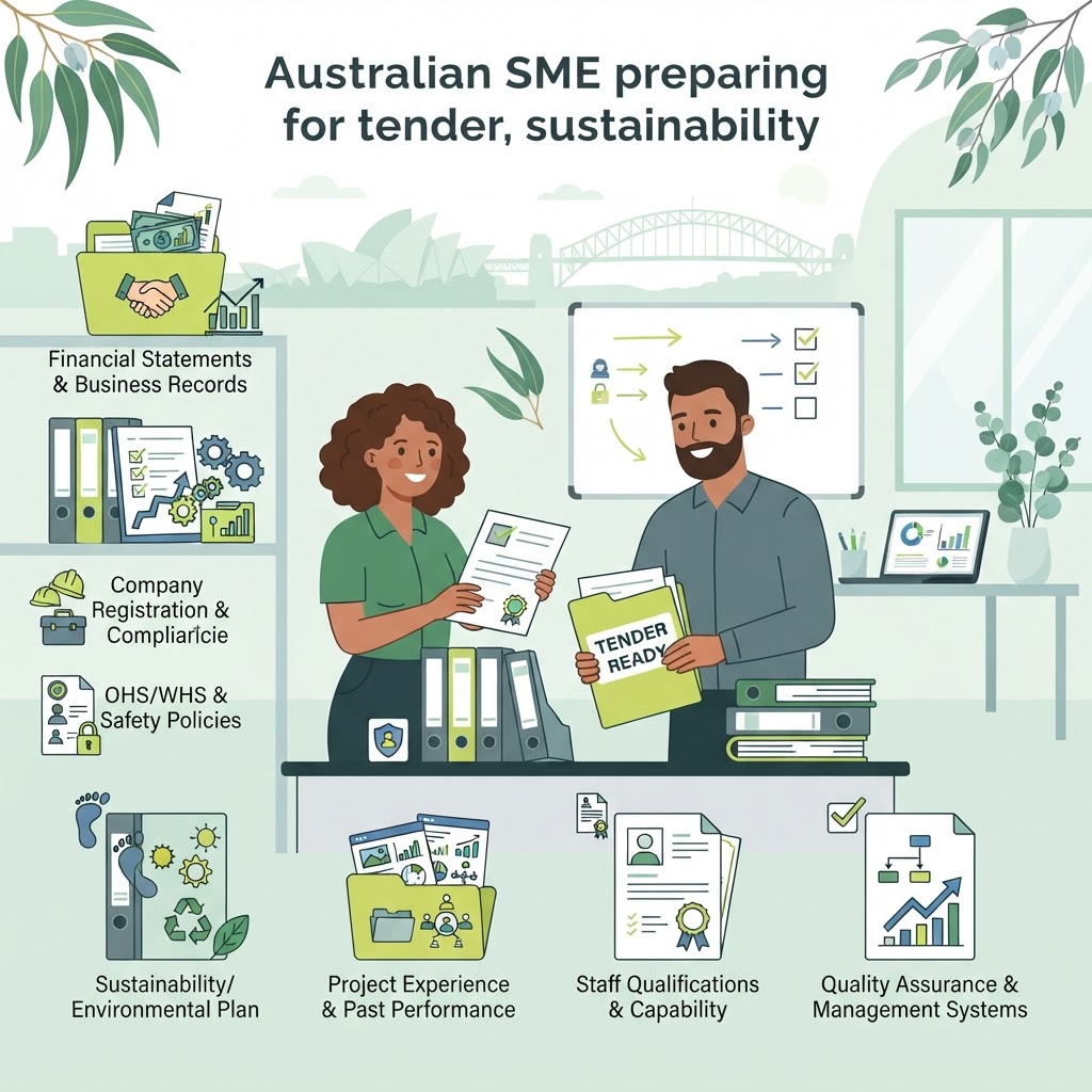 The Pre-Bid Data Pack: What Australian SMEs Need Before Responding to Sustainability Tenders