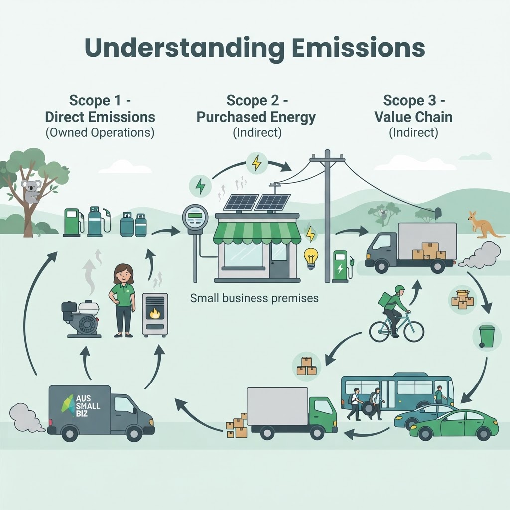 Demystifying Emissions: A Practical Guide for Australian SME Carbon Reporting