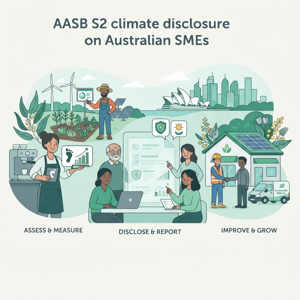 AASB S2: The New Standard for Australian SME Carbon Reporting