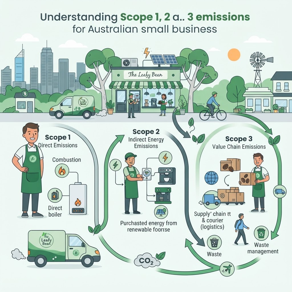 Carbon Classifications Explained: A Guide to Scope 1, 2, and 3 for Australian SMEs