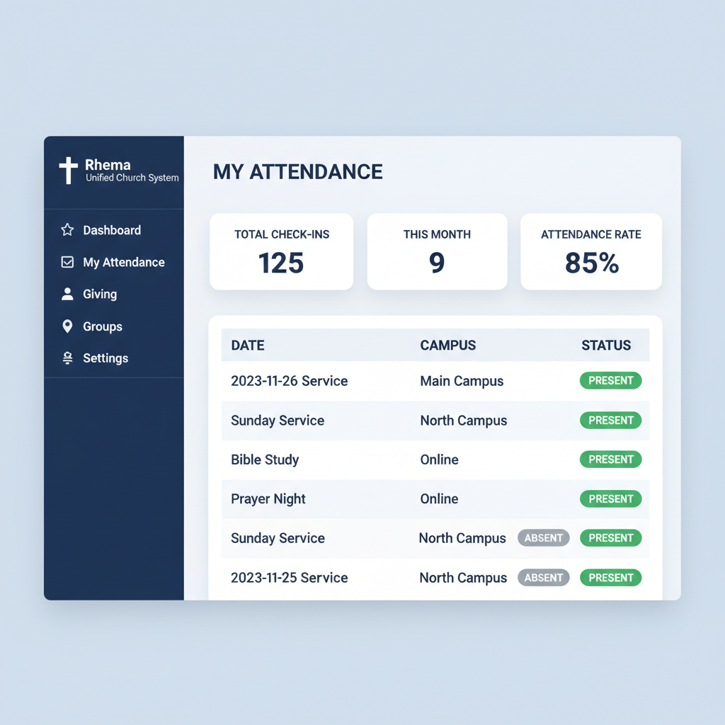 Attendance History
