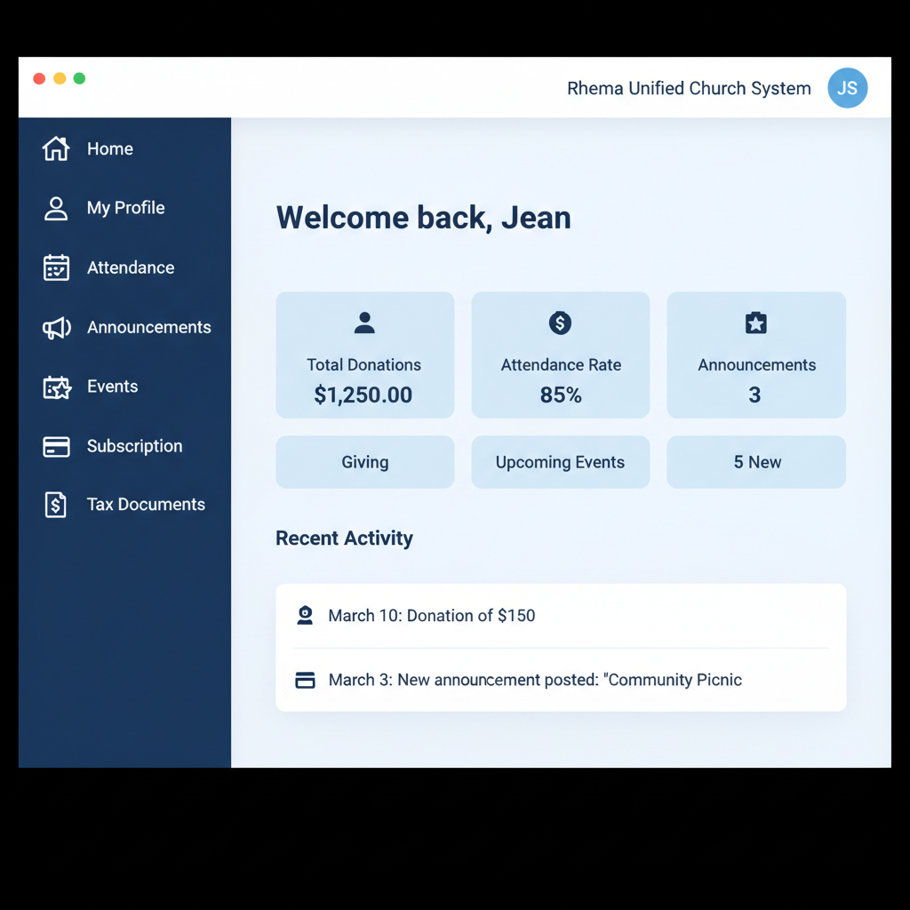 Member Dashboard