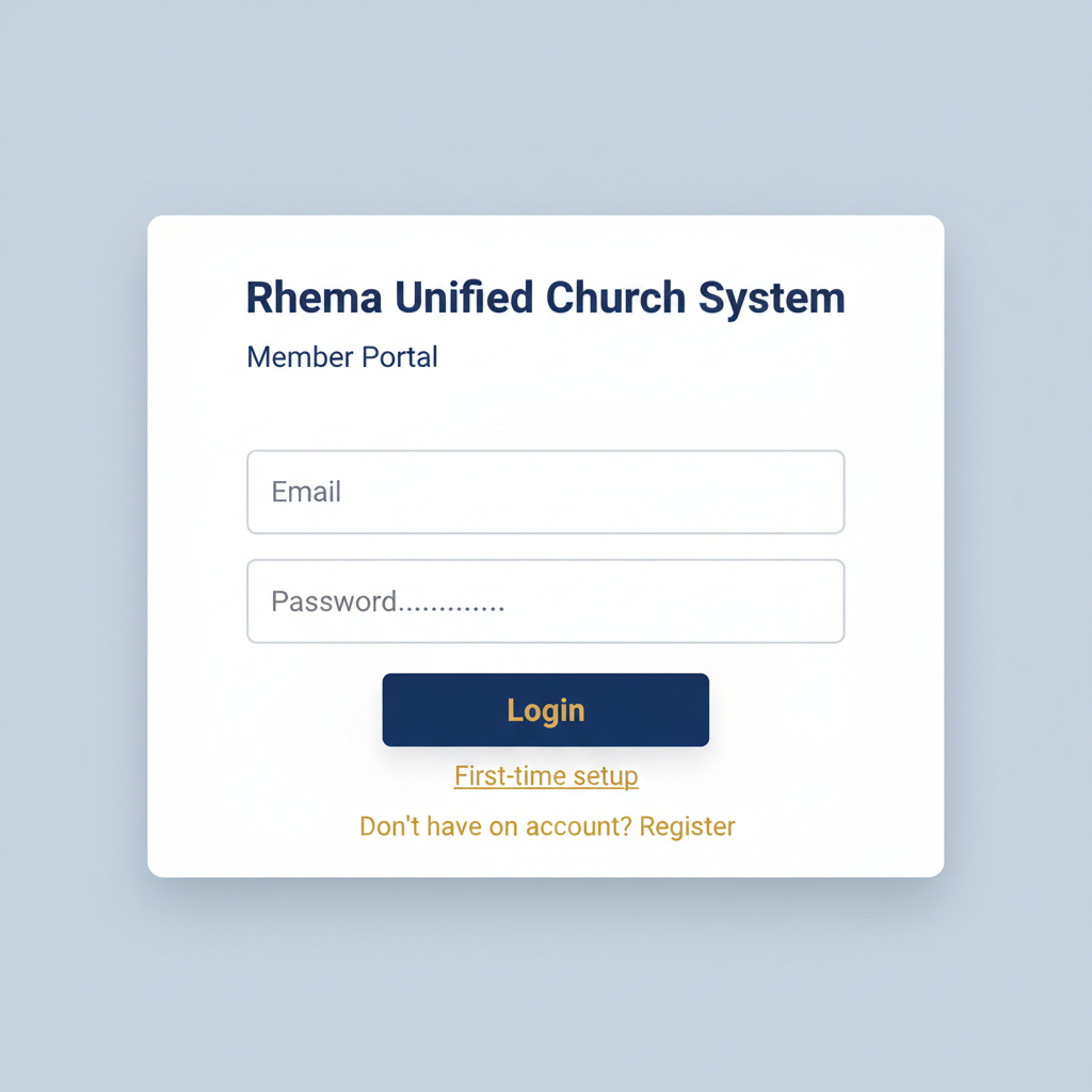 Login Screen