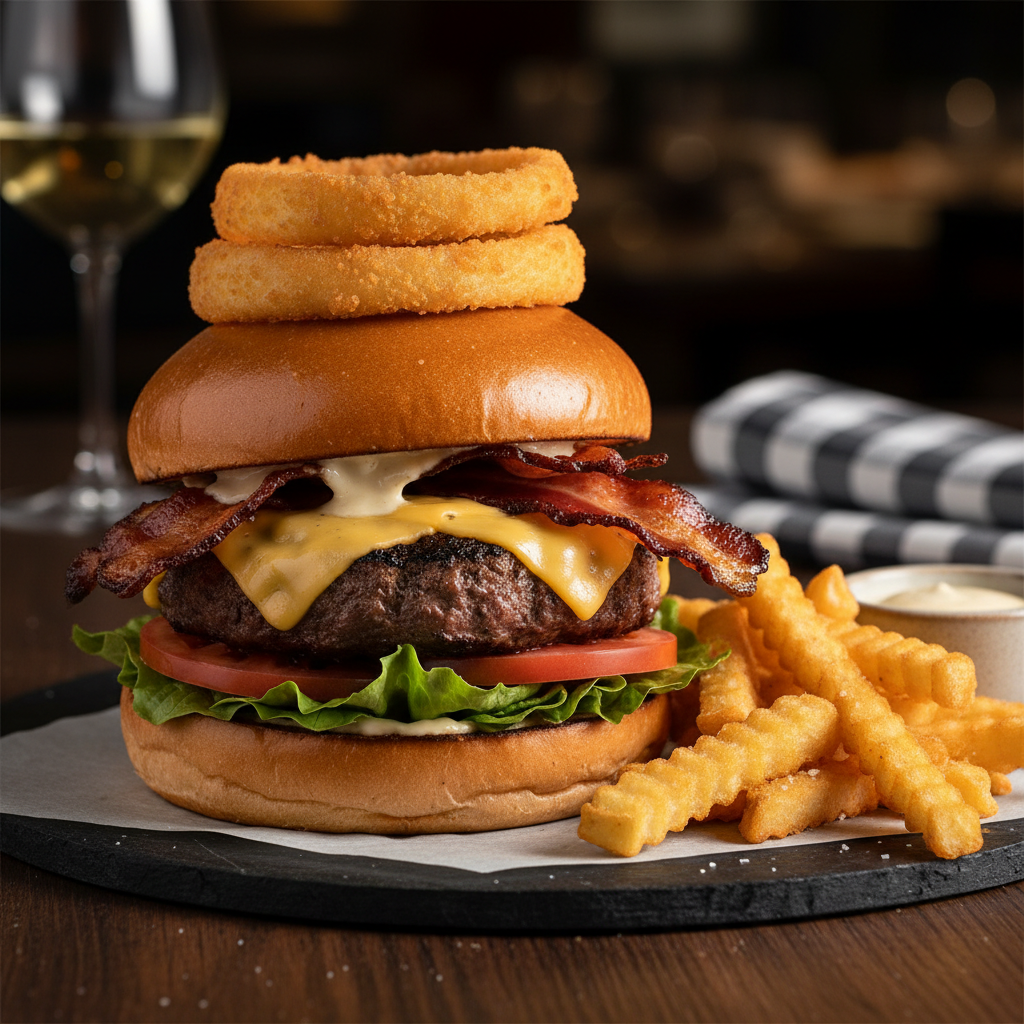 Hooters Burger