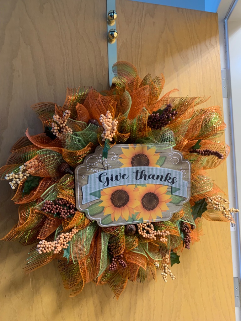 Custom Fall Wreath