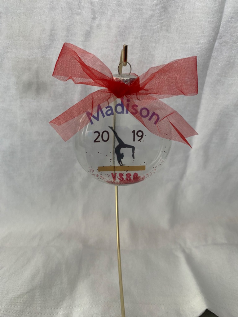 Custom Gymnastics Ornament