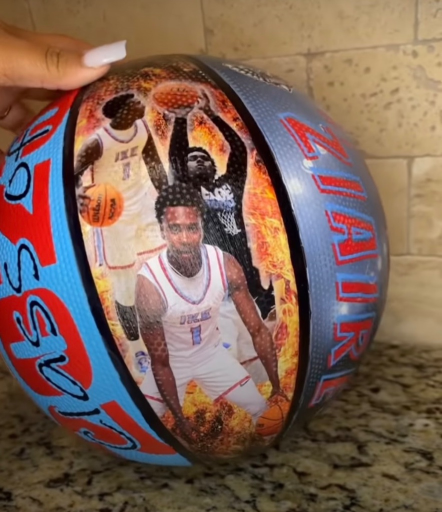 Custom Photo Basketball