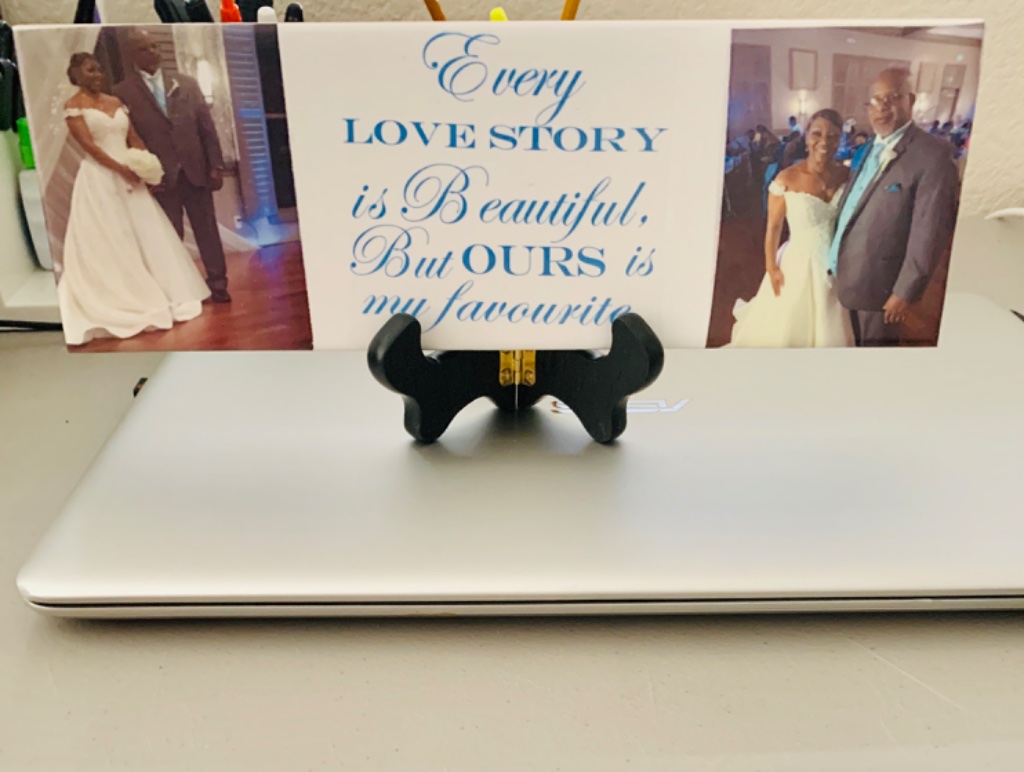 Custom Wedding Photo Tile