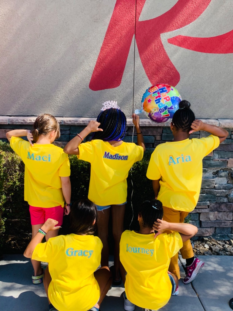 Custom Name Birthday Squad Shirts