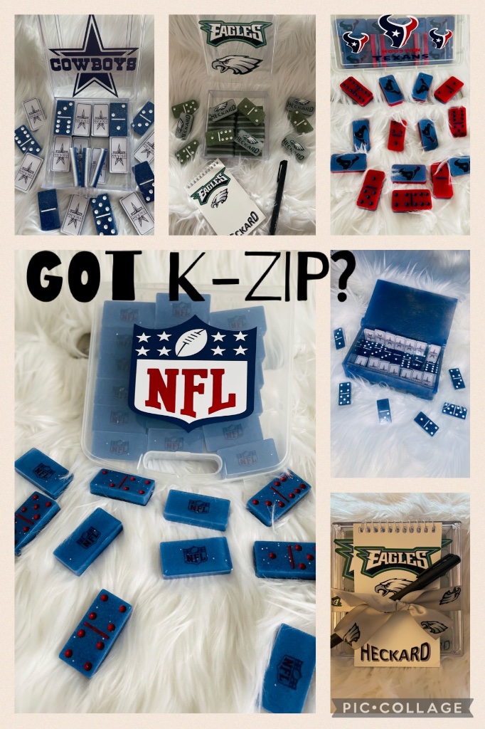 Custom Team Domino Sets