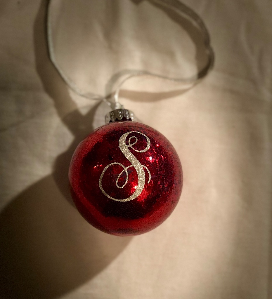 Personalized Initial Ornament