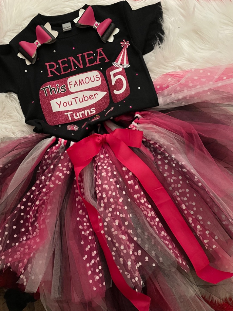 Custom Birthday Outfit & Tutu