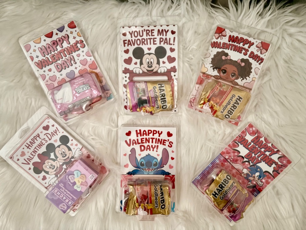 Custom Valentine's Day Candy Packs